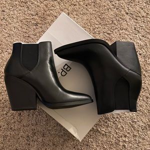 Black Cowboy styled bootie.